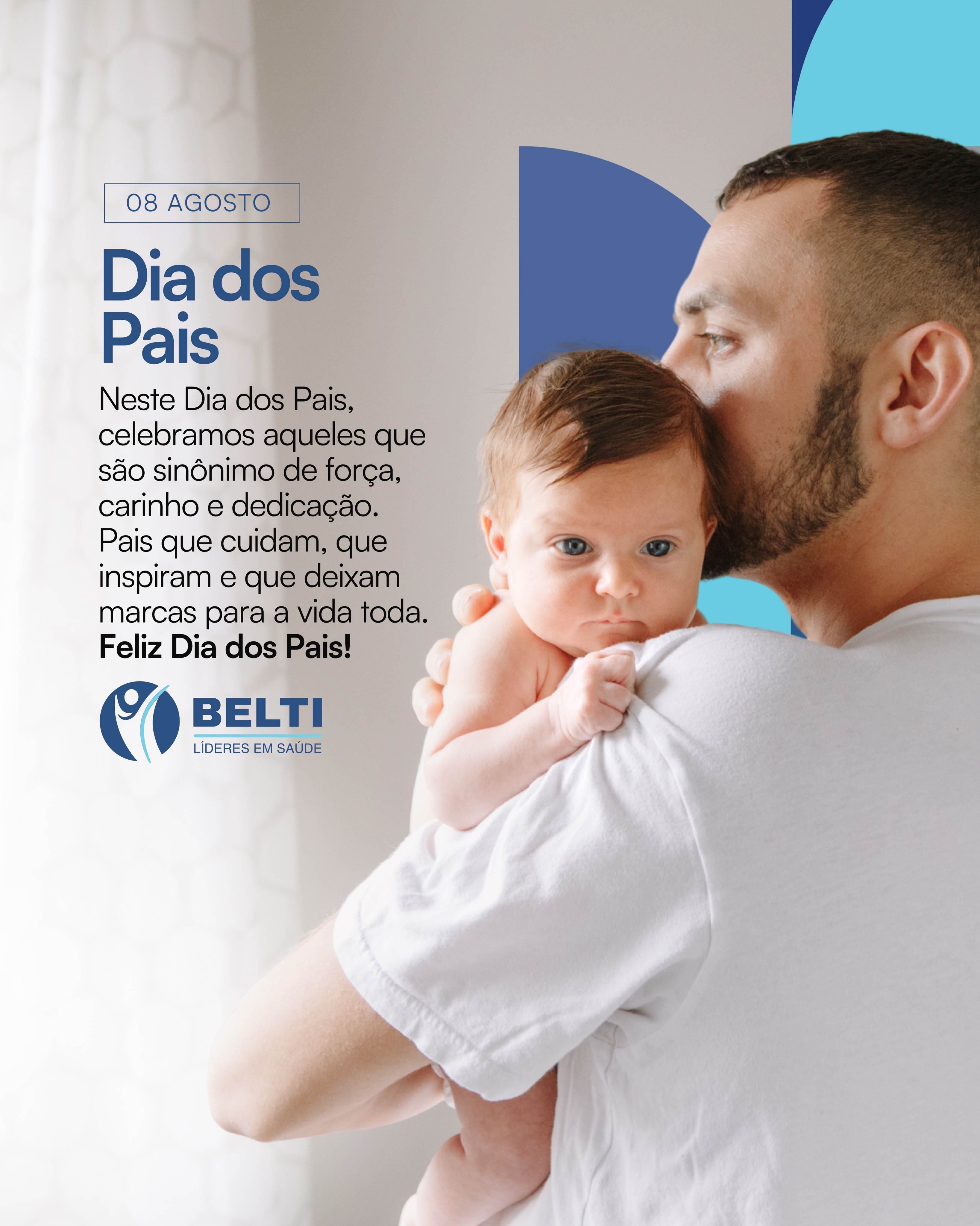 Publicação da Belti em homenagem ao Dia dos Pais